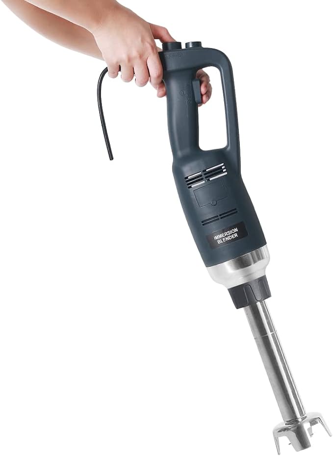 500W Commercial Hand Blender with 500mm Stick- Variable Speed Heavy Duty Electric Stick Blender - with Locking and Button