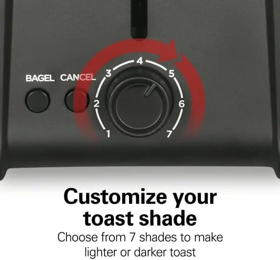 2-Slice Toaster - Stainless Steel with Extra Wide Slots Bagel Function &amp Toast Boost Removable Crumb Tray 7 Shade Settings