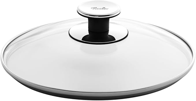 Fissler Comfort 8.7 Inch Glass Lid Full View Cooking