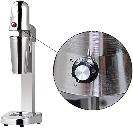 Electric Milkshake Maker Drink Mixer Stainless Steel Smoothie Blender 2 Adjustable Speed