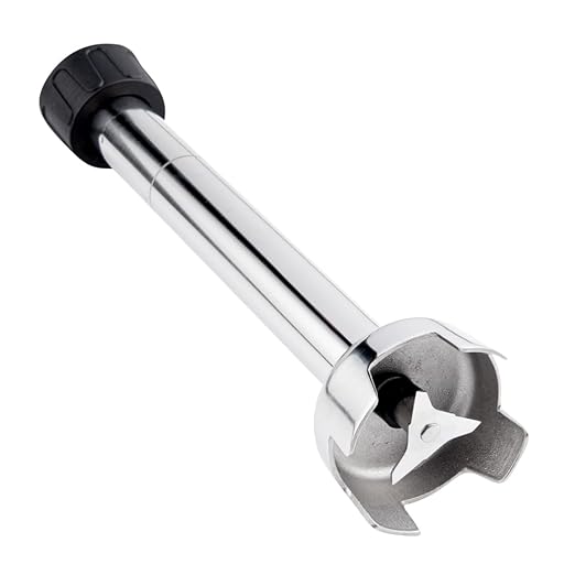 Restaurantware ATTACHMENT ONLY: Hi Tek 14 Inch Immersion Blender Attachment 1 Dishwashable Blending Shaft - Blender Sold Separately Durable Stainless Steel Blender Attachment
