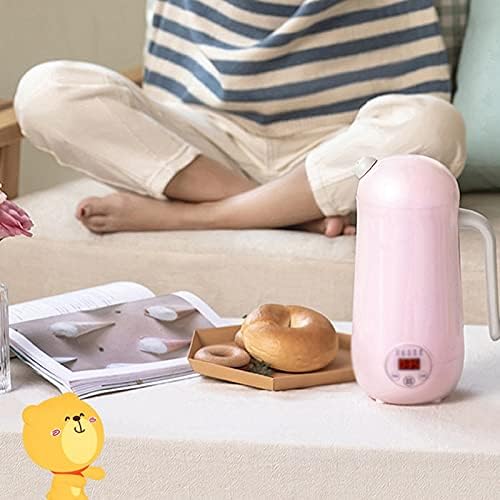 Mini Soymilk Machine Portable Soy Milk Rice Paste Maker Electric Juicer Blender Food Grinding Heating Processor(E)
