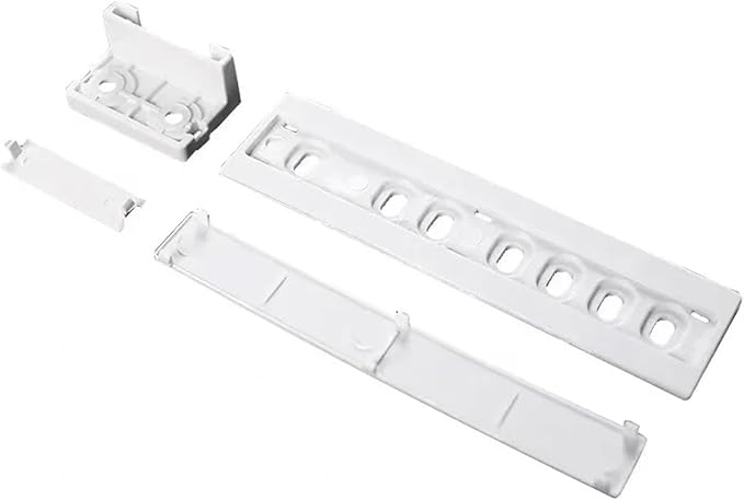Integrated Fridge Door Plastic mounting Bracket Fixing Slide kit for Freezer Refrigerator Door Shelf Rail for Refrigerator(XXXL|Yellow)