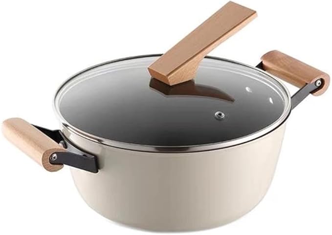 Pot Set Set Wok Soup Pot Milk Pot Cast Iron Chinese 3-Piece Set with Cover Kitchen Cooking Pot