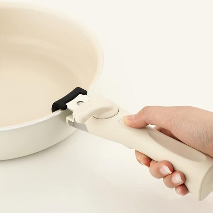 dore IH hands free organic Pot Cookware Set of 5P Ivory