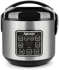8-Cup (Cooked) Rice &amp Grain Cooker Steamer BondedGranite Coating (Renewed)