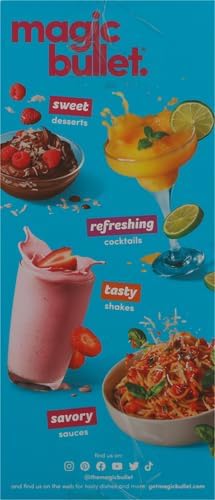 Magic Bullet BlenderSmallSilver11 Piece Set(Pack of 2)