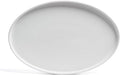 over&ampback Stackable Stoneware Serving Platter - Elegant 1-Piece Oval Serving Platter to Complete Your Kitchen Set - Perfect for Appetizers Desserts and More - 16 L x 11 W - Semi-Matte White
