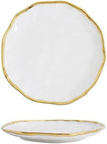 Ceramic Dinnerware Sets Bowl Plates Noodle Bowl Steak Plate Household Ceramic Tableware Combination(25cm plate)