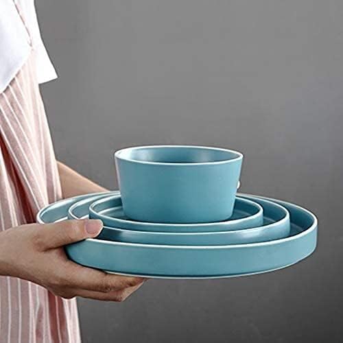 Nordic Style Dinnerware Set Chinese Tableware Set Creative Ceramic Dishes Set European Style China Dinner Set Service for 6