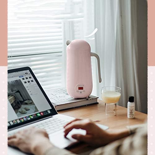 Soymilk Machine Mini Electric Heating SOYA-Bean Milk Juicer Stir Rice Paste Maker Soymilk Maker Filter-Free 350ml