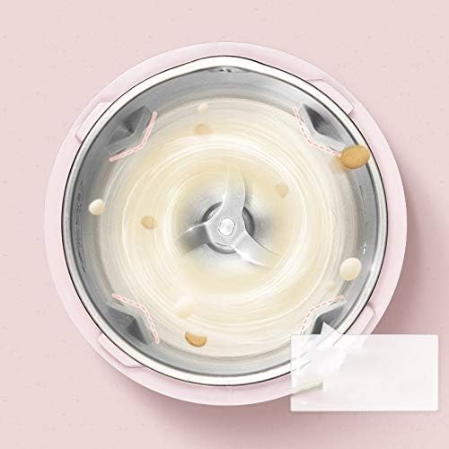 Soymilk Machine Mini Electric Heating SOYA-Bean Milk Juicer Stir Rice Paste Maker Soymilk Maker Filter-Free 350ml