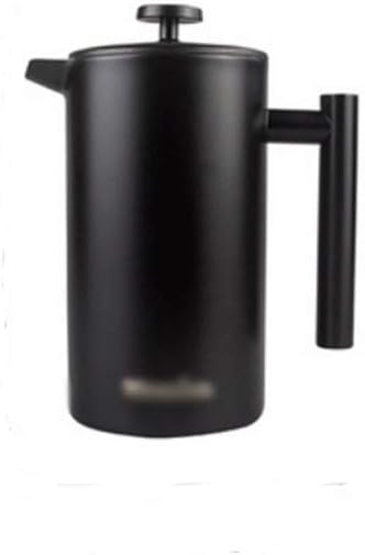 French Press Coffee Maker Stainless Steel Percolator Pot Wall &amp Large Capacity Manual Containers