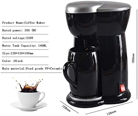 Coffee Machine Coffee Machine Mini American Coffee Machine Automatic Drip Coffee Maker Single Cup Coffee Maker for Home and Office