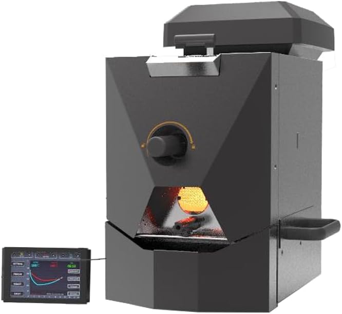 Electric Coffee Bean Roaster Machine Smokeless Drum Roasting for Home&ampCommercial Automatic Baking (B500)