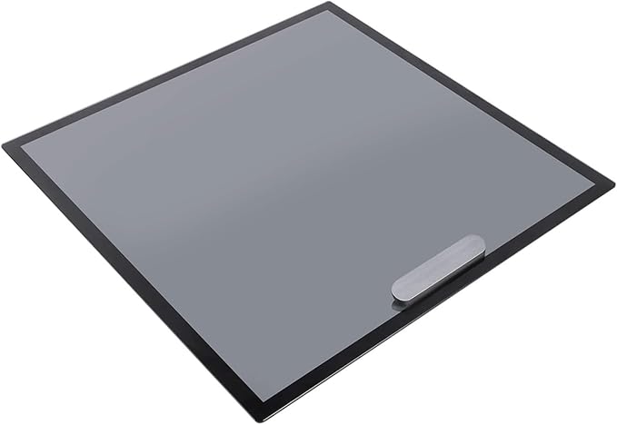 for Creality K1 / K2 Plus / K1 Max / K1C Front Door Glass Kit for Creality Original 302×372×3mm Glass K2 Plus Top Glass Kit(K1 Max Top Glass)