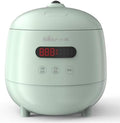 Rice Cooker 1.2L Electric Rice Cooker Automatic Multi Cooker Mini Portable Cooking Pot with Reservation(B)