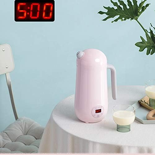 Soymilk Machine Mini Electric Heating SOYA-Bean Milk Juicer Stir Rice Paste Maker Soymilk Maker Filter-Free 350ml