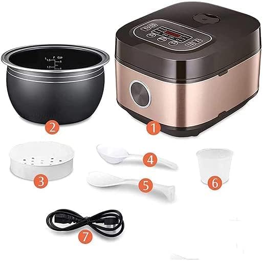 Multifunctional Rice Cooker Household 3/4/5l Removable Non-Stick Inner Pot Large Capacity 900w Rice Cooker (5L) (3L)