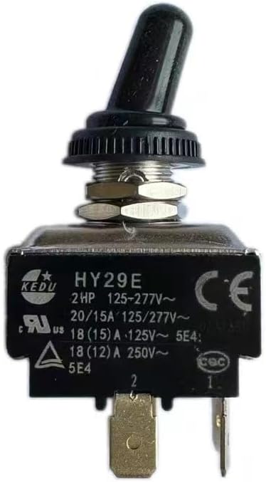 Toggle Power Switch to Exopbar Aibao E61 Coffee Machine KEDU KEDU HY29E 18A Accessory(Light Grey)