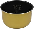 3L 4L 5L Rice Cooker Pot Liner304 Stainless Steel Inner PotCompatible For Midea(4L)
