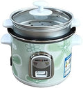 Rice Cooker &amp Steamer 1.5/2/2.5L Small Capacity Aluminum Alloy Non-Stick Liner for Family Dormitory for 1~3 People Rice Cooker