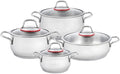 Cookware Set 8 Piece Steel Cookware Set Kitchen Supplies Handy Non-Stick