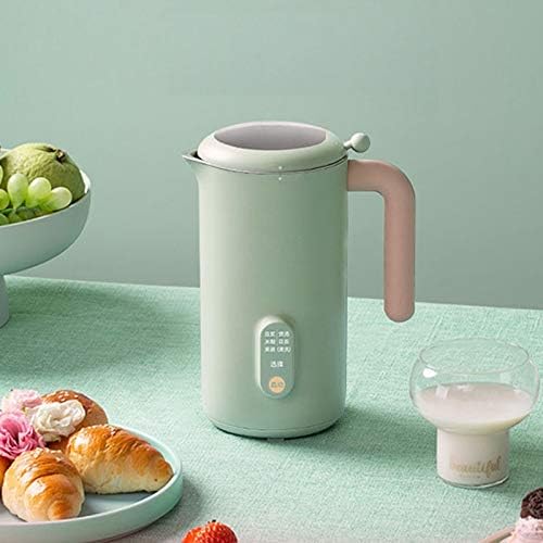 Soymilk Maker Machine Electric Juicer Blender Automatic Heatable Soya-Bean Milk Rice Paste Maker Free-filter(Gray)