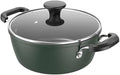 JSEIAJB Soup Pots Large non Stick Soup Pots Glass lid Kitchen Cookware Set(26CM)