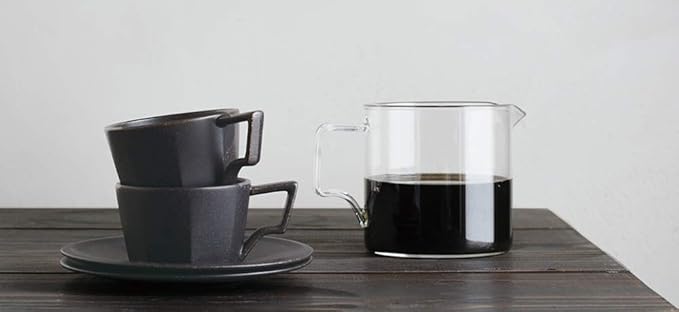 KINTO OCT 28903 Brewer Jug Set 4 Cups White