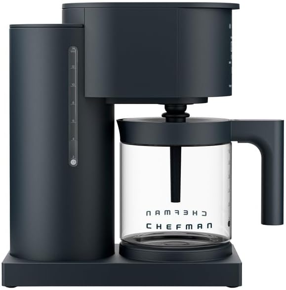 Chefmann Caffeinator Drip 14-Cup Programmable Coffee Maker Black