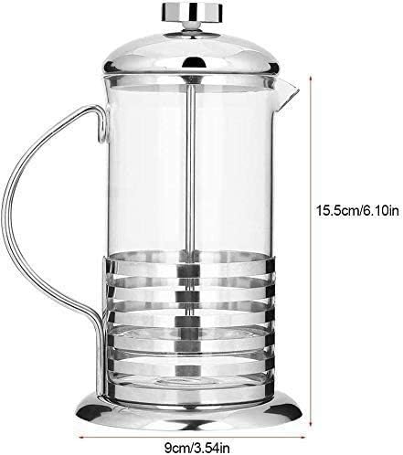 34 oz French Press Coffee/Tea Maker Heat Resistant Borosilicate Glass French Presses Coffee Maker