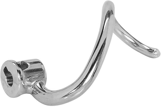 N85R Spiral Coated Dough HookMetal Dough Hook Compatible with KitchenAid 5K7SDH Spiralizer KA 7QT 5KSM7580X 5KSM7586P 5KSM7990 5KSM8990