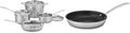Cuisinart 7-Piece Triple Ply Stainless Steel Cookware Set with 10 Nonstick Skillet