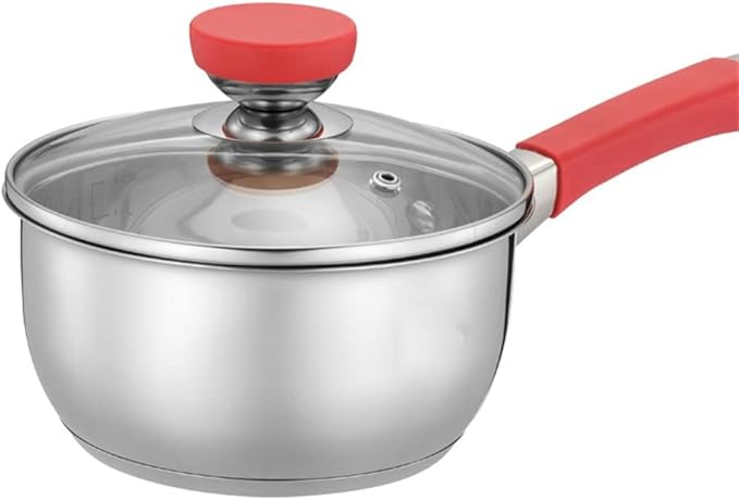 Cookware Cooking Tools 8 Piece Stainless Steel Cookware Set Nonstick Casserole + Milk Pan + Steamer Kitchen Cookware