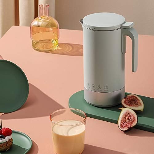 Soymilk Machine Boiled Water Automatic Mini Electric Heating SOYA-Bean Milk Juicer Stir Rice Paste Maker Filter-Free 350ml(E)