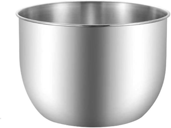 Kitchen Stainless Steel Egg Beater Basin Fruit Salad Stirring Seasoning Bowl With Lid Storage Container Home Cooking Tools(19CM)