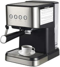 Espresso Machine Semi-Automatic Coffee Maker 110V 1050W 2-in-1 Drip Coffee Maker with Adjustable Steam Nozzle for Home Office Cafe