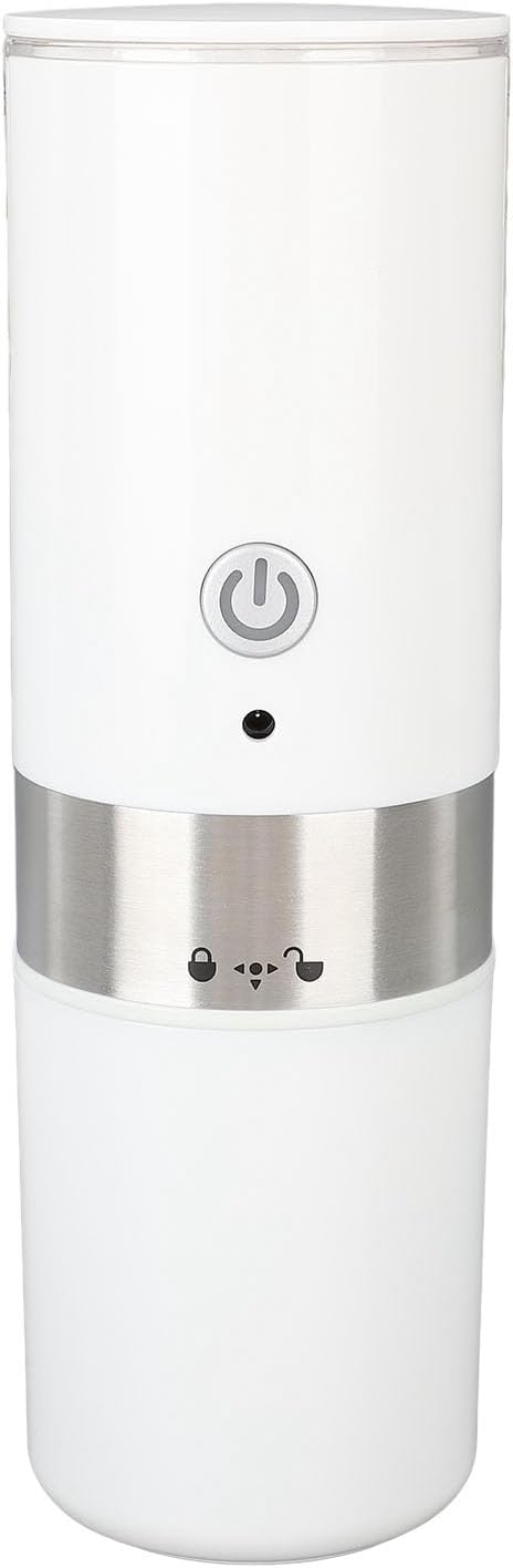 Brrnoo Portable Coffee Maker Portable Maker Machine with USB Cable Coffee Powder Capsule Double Use Fully Automatic Capsule Ground Universal for