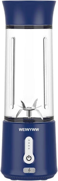 22oz Portable USB Blender 150W Cordless Mini Smoothie Maker Lightweight 10+ Blends Travel/Gym/Office Use