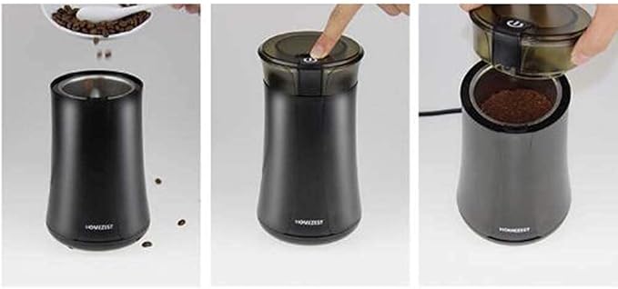 Coffee Machines Hand Coffee Grain Grinder Creative Small Household Electric Coffee Grinder 11X11X20cm