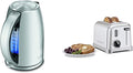 Cuisinart Cordless Electric Kettle (JK-17P1) and 2-Slice Toaster (CPT-160)