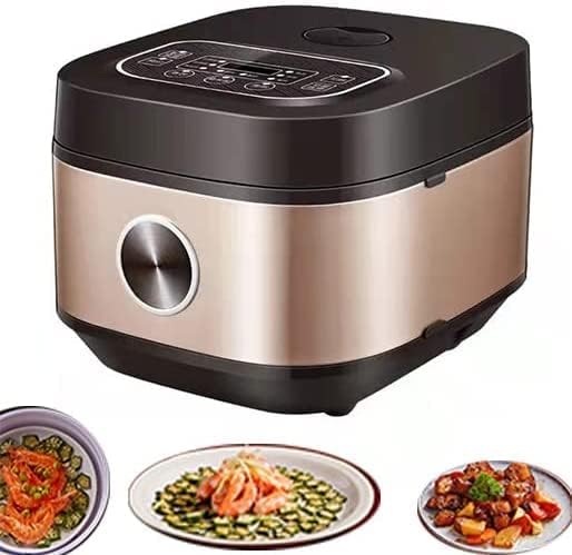 Multifunctional Rice Cooker Household 3/4/5l Removable Non-Stick Inner Pot Large Capacity 900w Rice Cooker (5l) (4l)