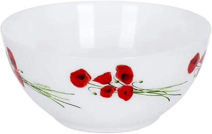 Diwali Hypnosis Glass Dinnerware Set of 46 for 6 pers. Dessert Plate Dinner Plate Deep Plate Oval Dish Salad Bowls Decanter with Glass Cup and Saucer