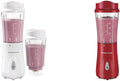Hamilton Beach Portable Blender for Shakes and Smoothies with 14 Oz BPA Free Travel Cup and Lid &amp Portable Blender for Shakes and Smoothies with 14 Oz BPA Free Travel Cup and Lid
