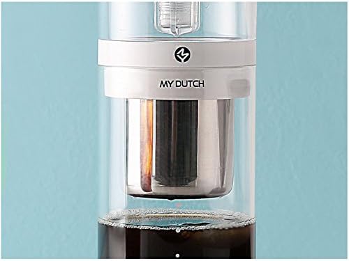 M550 My Dutch Cold Brew Iced Coffee Maker Hygienic Sealed Construction without Exposure to External Contaminants Whtie 18oz 3.7 x 12