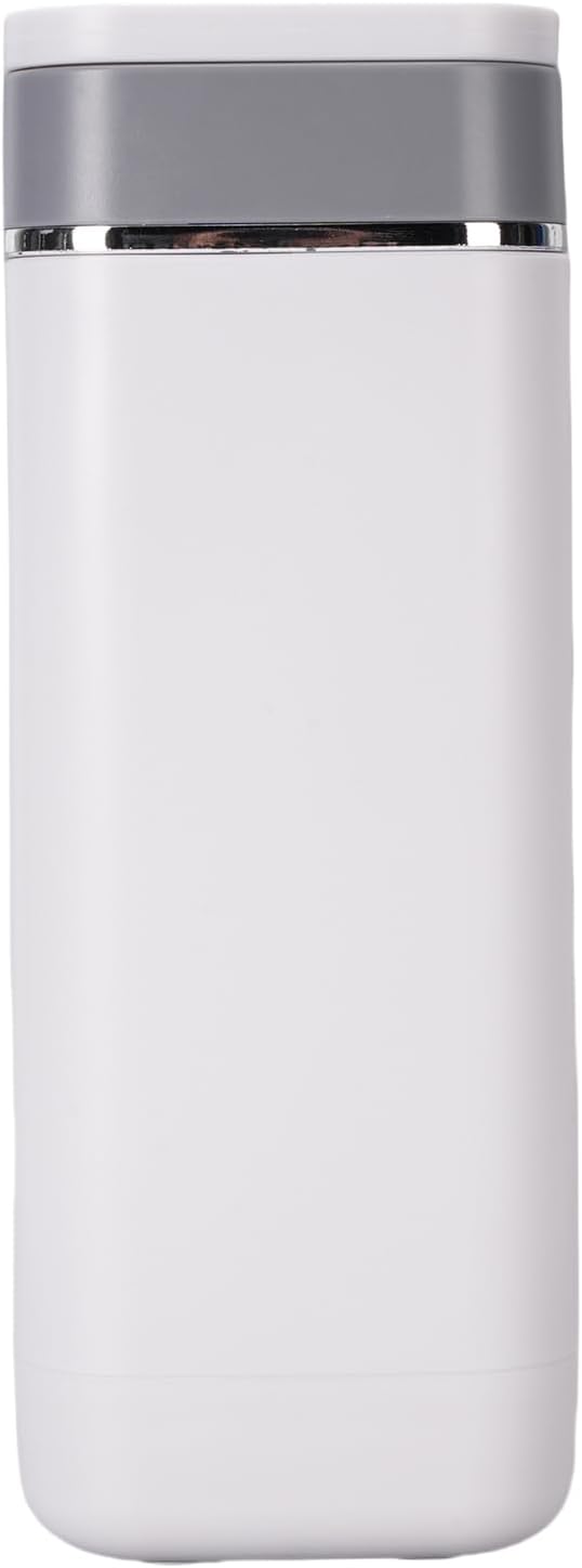 Focket Electric Juicer Cup USB Charging Portable Blender with Digital Display for Home Office Outdoor Use (White)