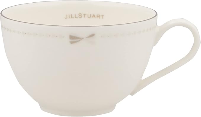 Narumi 41635-33356 Jill Stuart Cup and Saucer Set 6.8 fl oz (200 cc) Set of 2 Tea Made in Japan