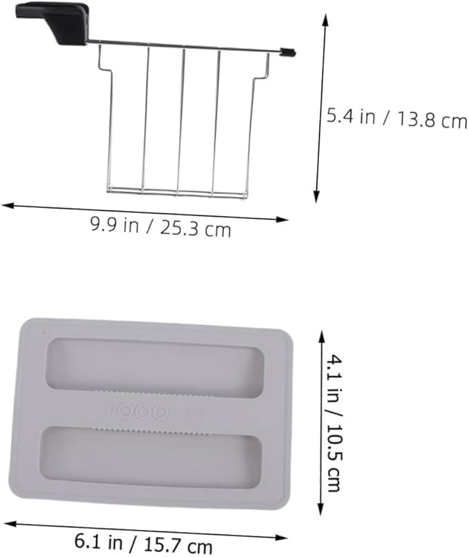 UPKOCH 1set Electric Toaster Cover Sandwich Clip Silicone Lid for Toaster Breakfast Machine Accessory