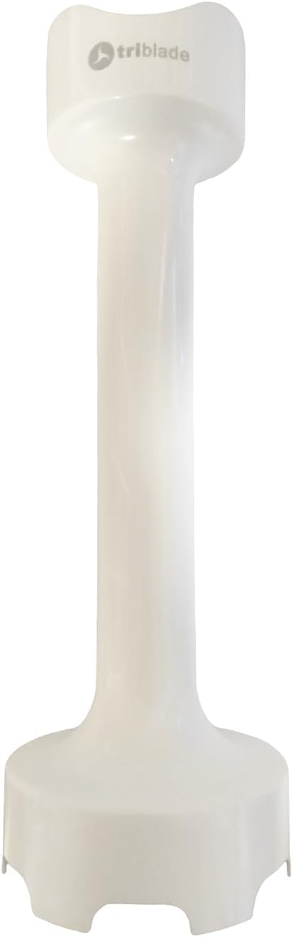 White Plastic Wand Blade With Guard Compatible with Kenwood Hand Blender Handblender